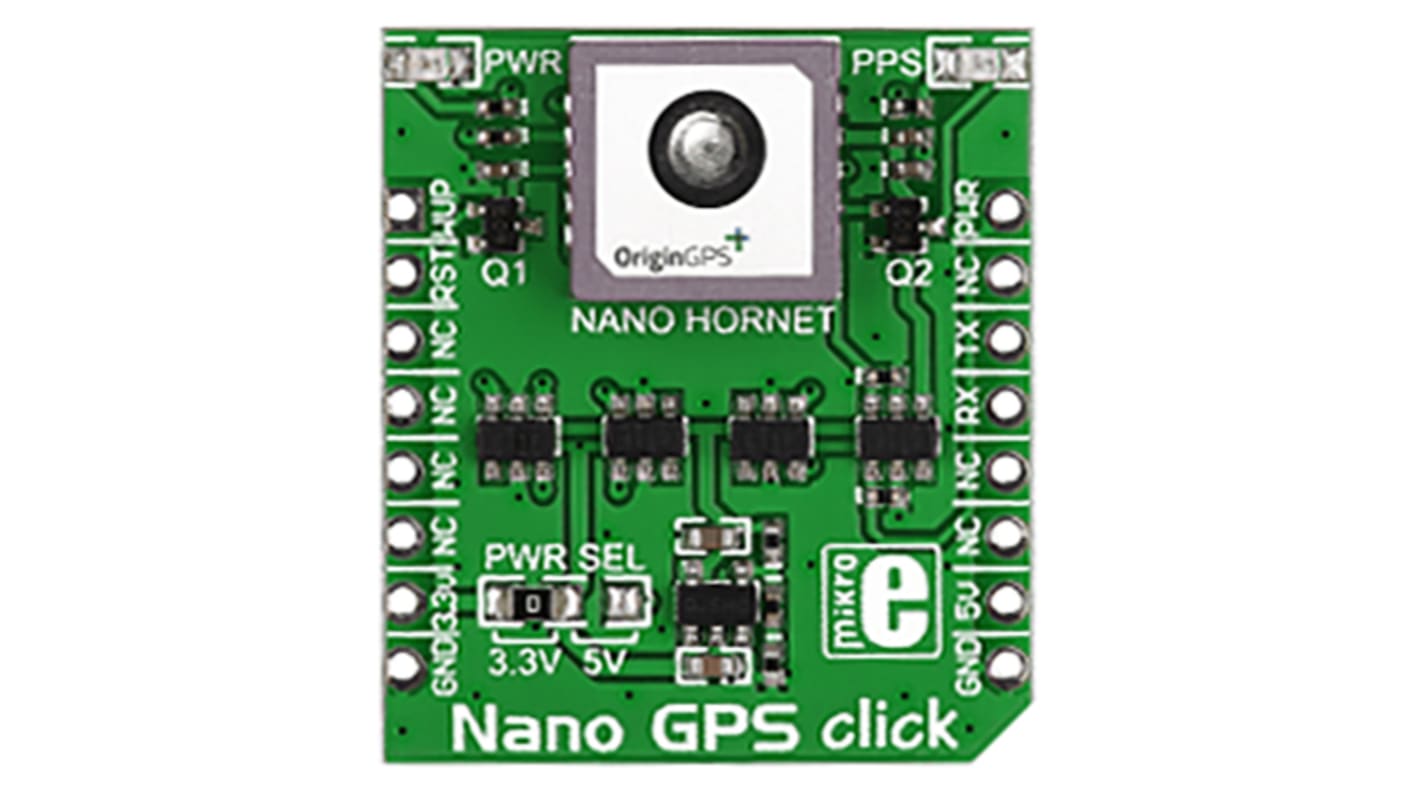 MikroElektronika Nano GPS click Nano Hornet GPS mikroBus Click Board MIKROE-1912