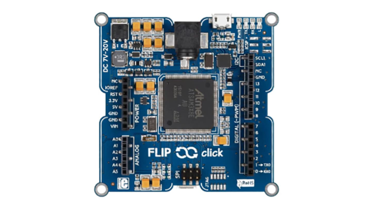 MikroElektronika Flip&Click SAM3X MCU Evaluierungsplatine