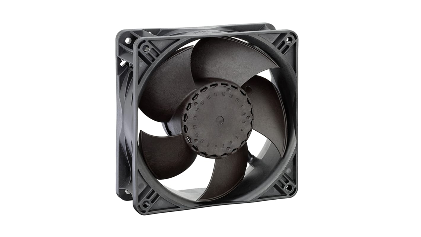 ebm-papst ACi 4400 N Series Axial Fan, 230 V ac, AC Operation, 146.1m³/h, 2.8W, IP54, 119 x 119 x 38mm