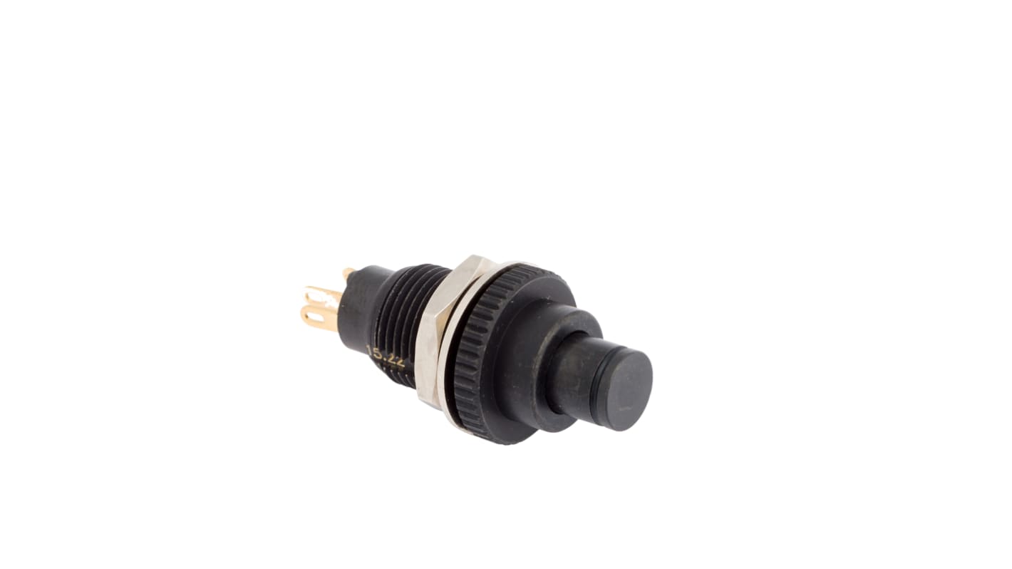 EOZ Push Button Switch, Momentary, Panel Mount, 10.2mm Cutout, SPDT, 48 V dc, 220V ac, IP65, IP67