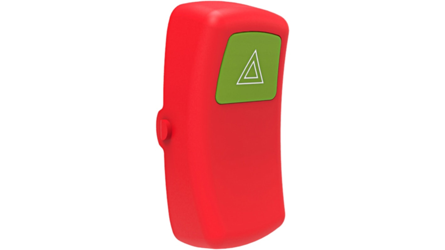 Attuatore inciso a laser Carling Technologies per uso con Interruttori a bilanciere sigillati serie L, col. Rosso