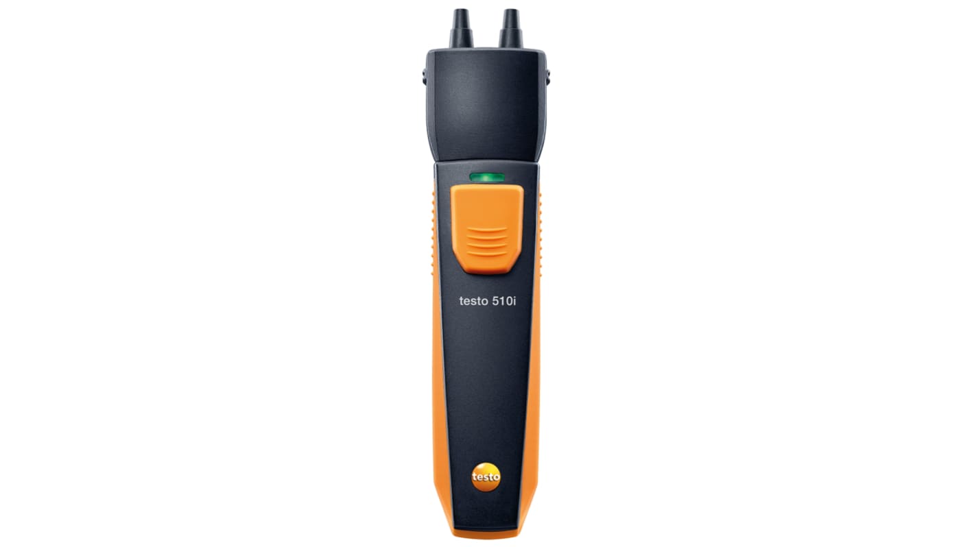 Testo 510i Differential Manometer With 1 Pressure Port/s, Max Pressure Measurement 150hPa