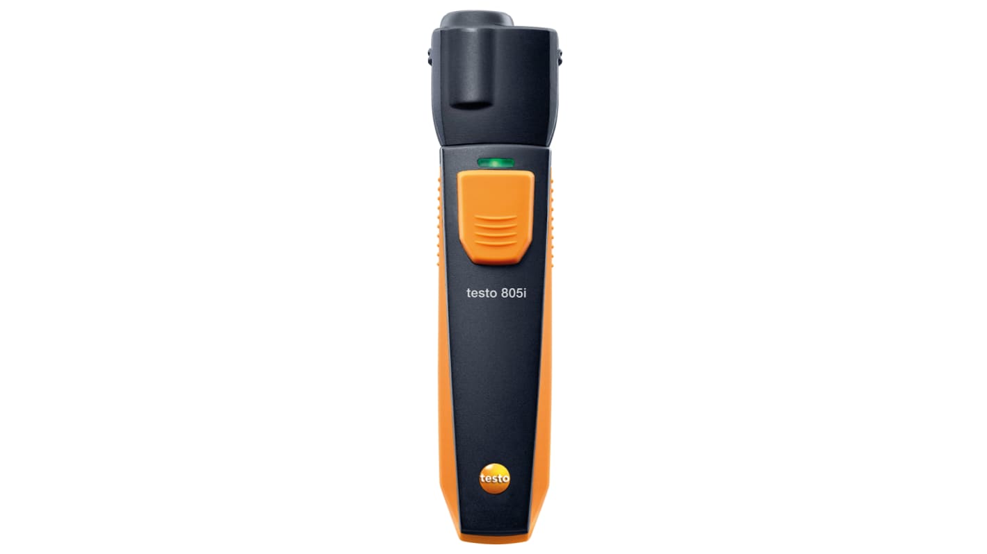 Testo 805i Bluetooth Infrared Thermometer, -30°C Min, ±2.5 °C Accuracy, °C Measurements