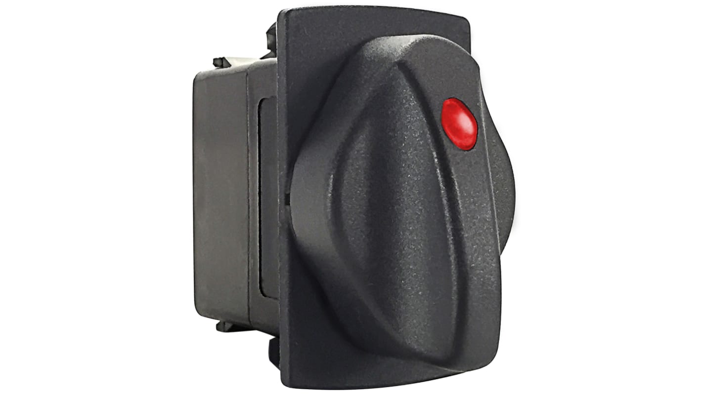 Carling Technologies 三挡旋转开关, 双刀双掷, 15 A @ 24 V, IP67