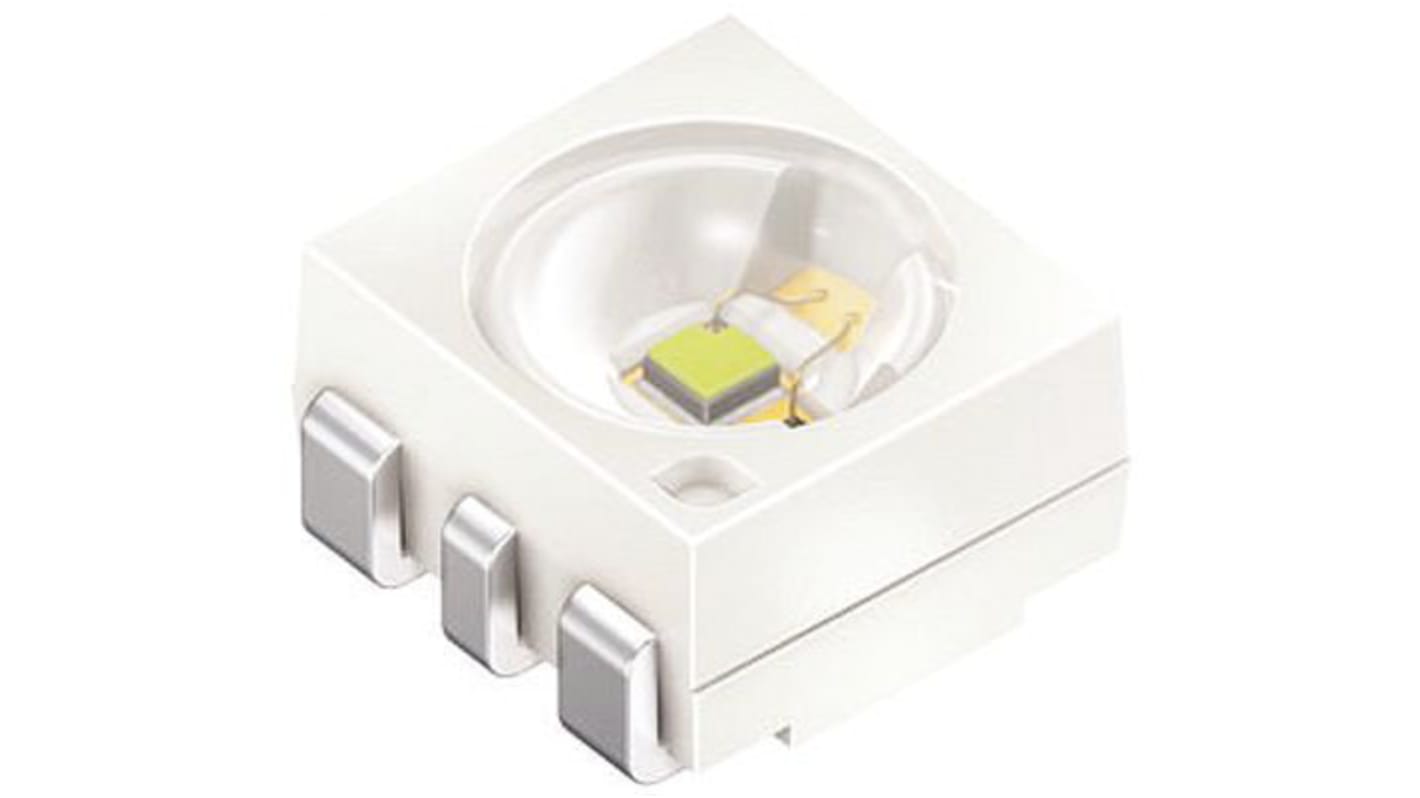 LED Bianco ams OSRAM, SMD, 3,3 V, PLCC 6