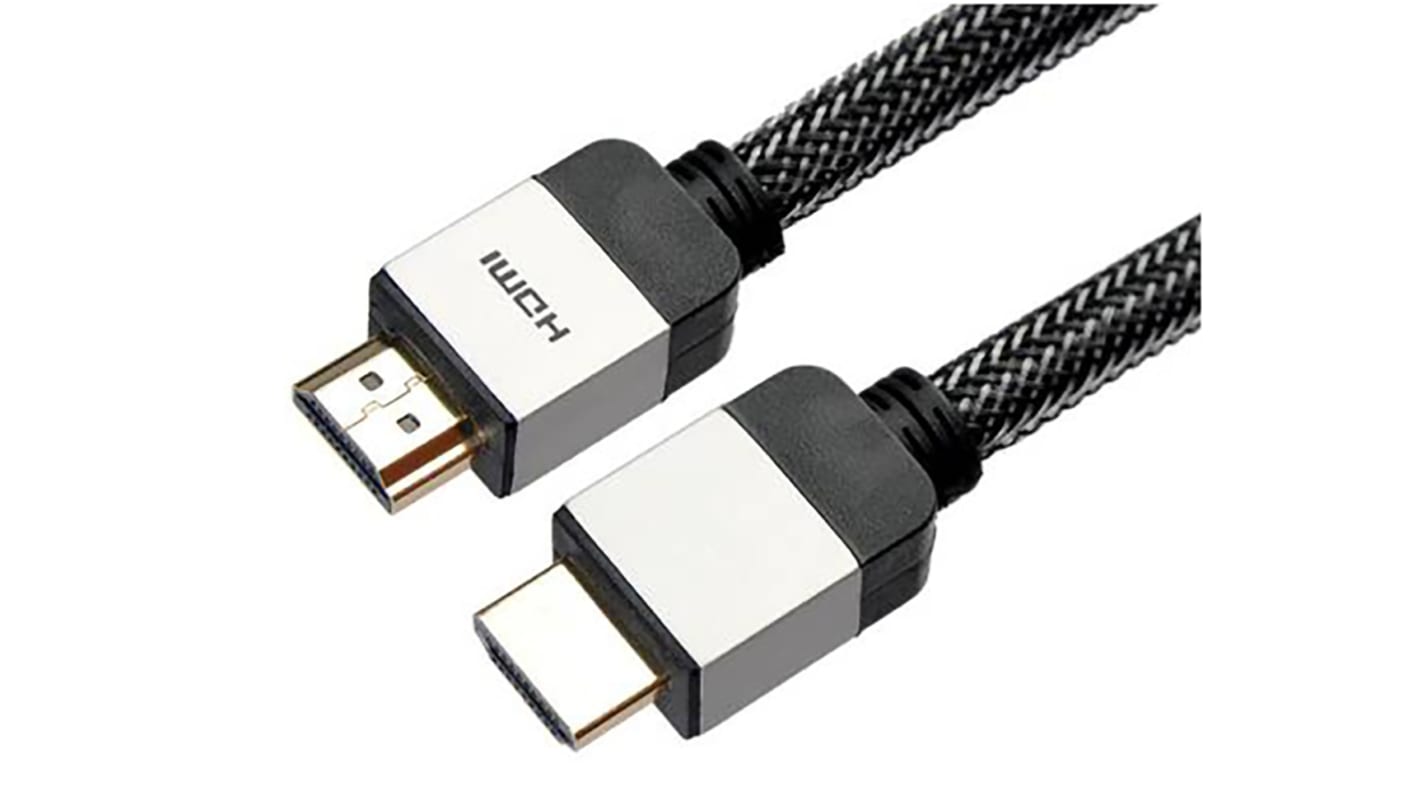 RS PRO, 7.5m Male HDMI to Male HDMI