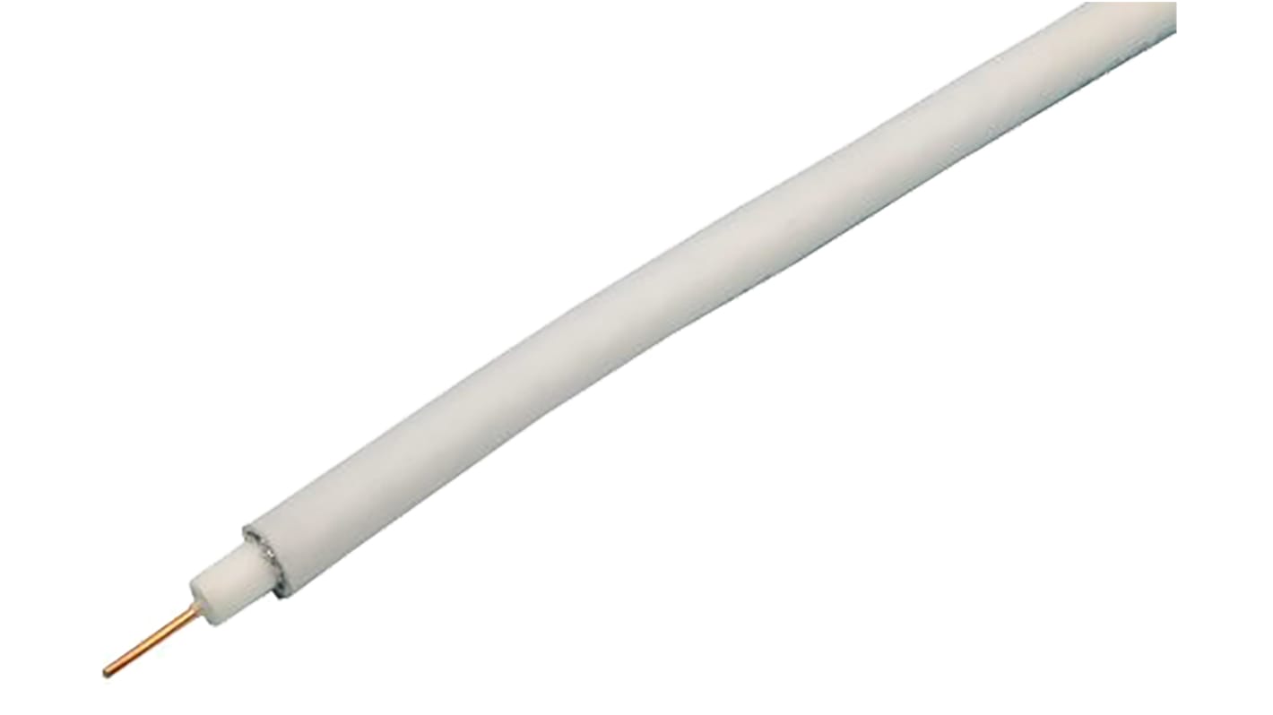 RS PRO, 250m, RG6 Coaxial, Unterminated75 Ω