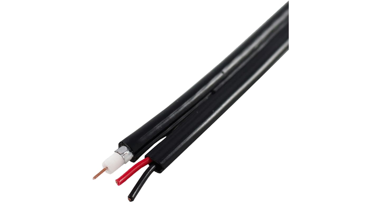 RS PRO, 250m, RG59 Coaxial, Unterminated