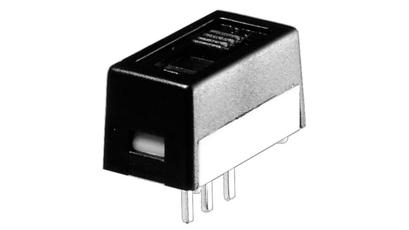 KNITTER-SWITCH PCB Slide Switch SPDT Latching 1 A @ 250 V ac, 3 A @ 120 V ac, 3 A @ 28 V dc Slide