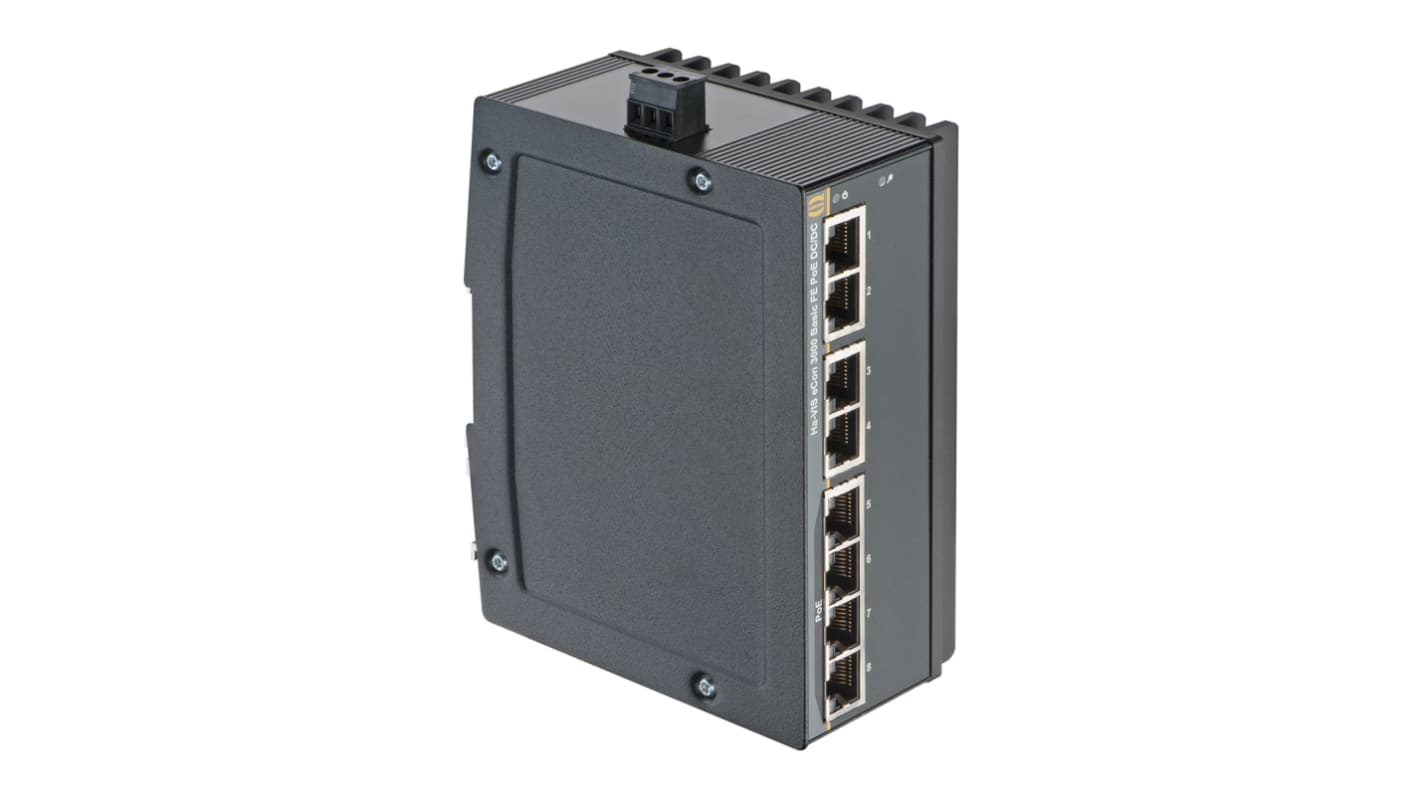 Switch Ethernet HARTING, 8 porte