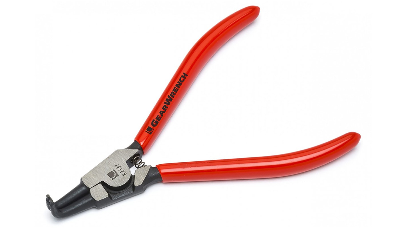 GearWrench Circlip Pliers, 7 in Overall, Bent Tip