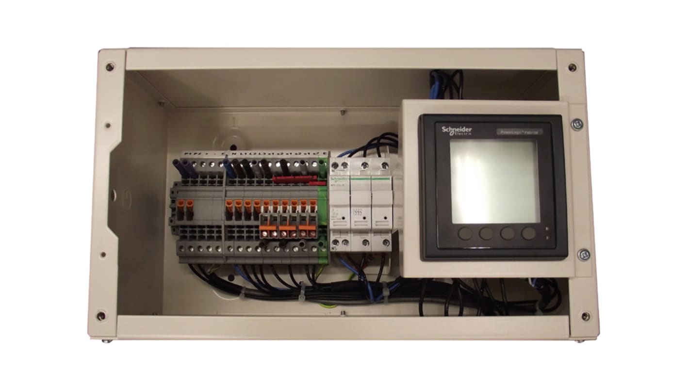 Schneider Electric 3 Phase LCD Energy Meter, Type Electromechanical