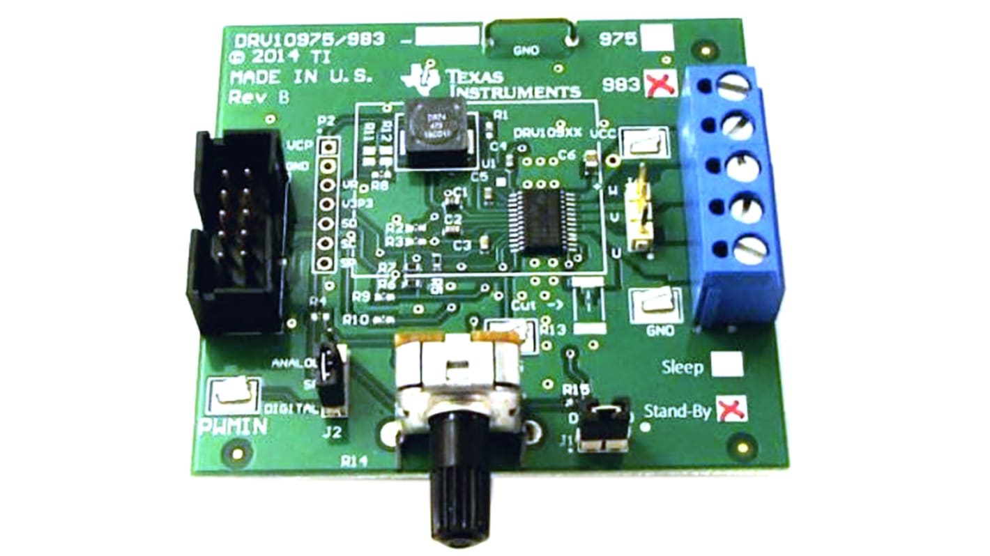 Texas Instruments Motor Driver Evaluation Kit 扩展板