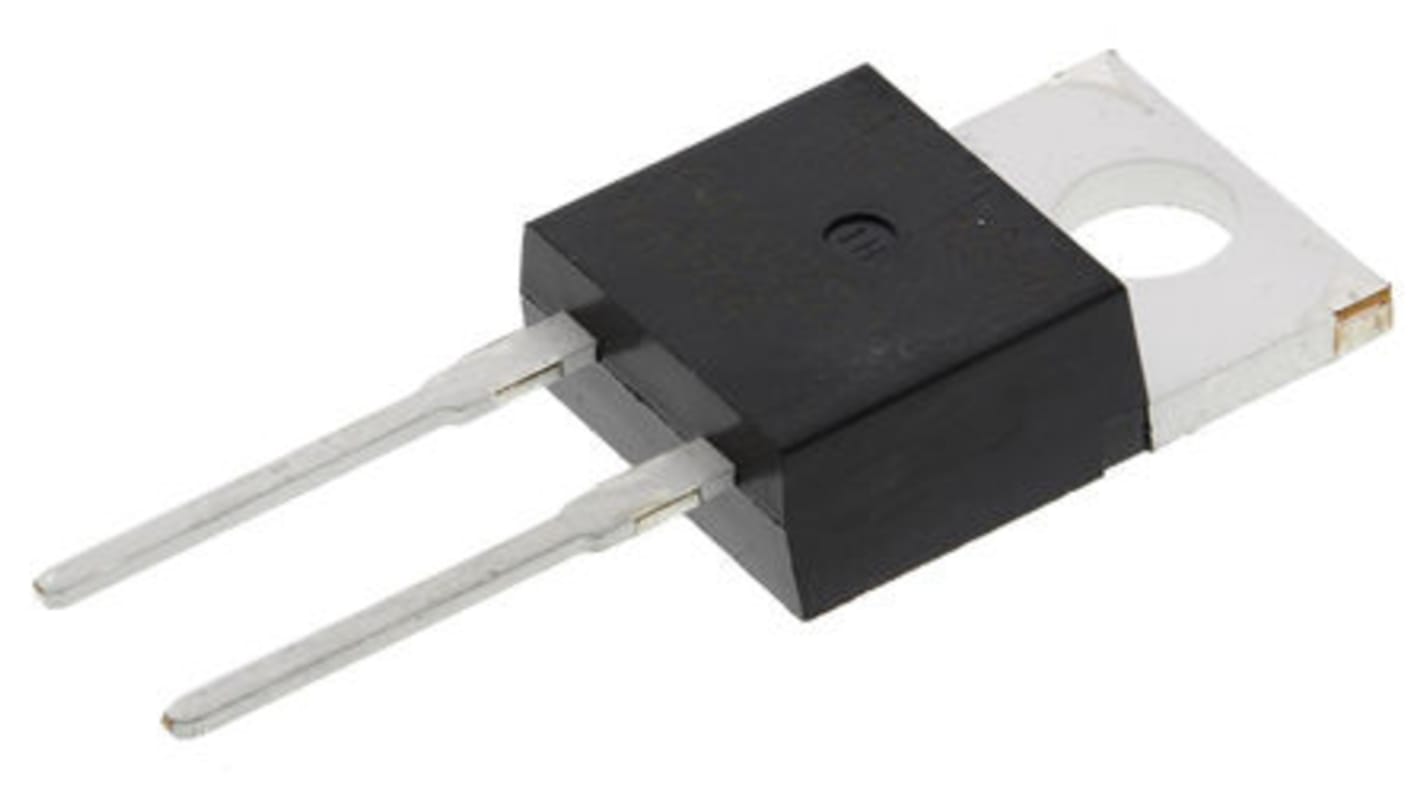 Infineon 开关二极管, 单路, TO-220, 2针, 通孔安装, 10.65 x 4.85 x 16.15mm