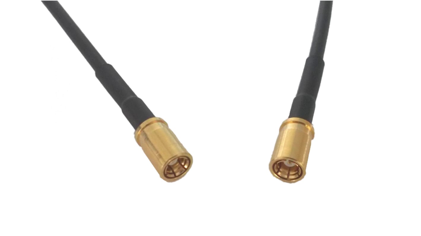 Telegartner Female SMB to Female SMB, 500mm, RG174 Coaxial, Terminated50 Ω