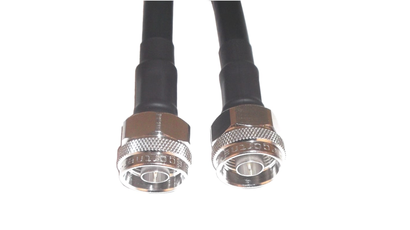 Telegartner Male N Type to Male N Type, 500mm, RG214 Coaxial, Terminated50 Ω