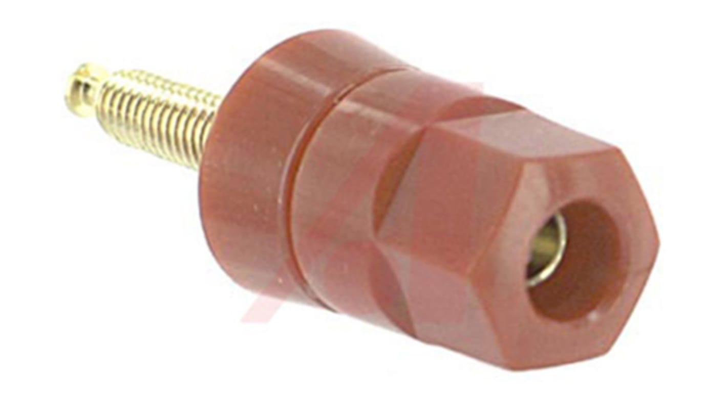 Abbatron 30A, Red Binding Post With Brass Contacts and Gold Plated