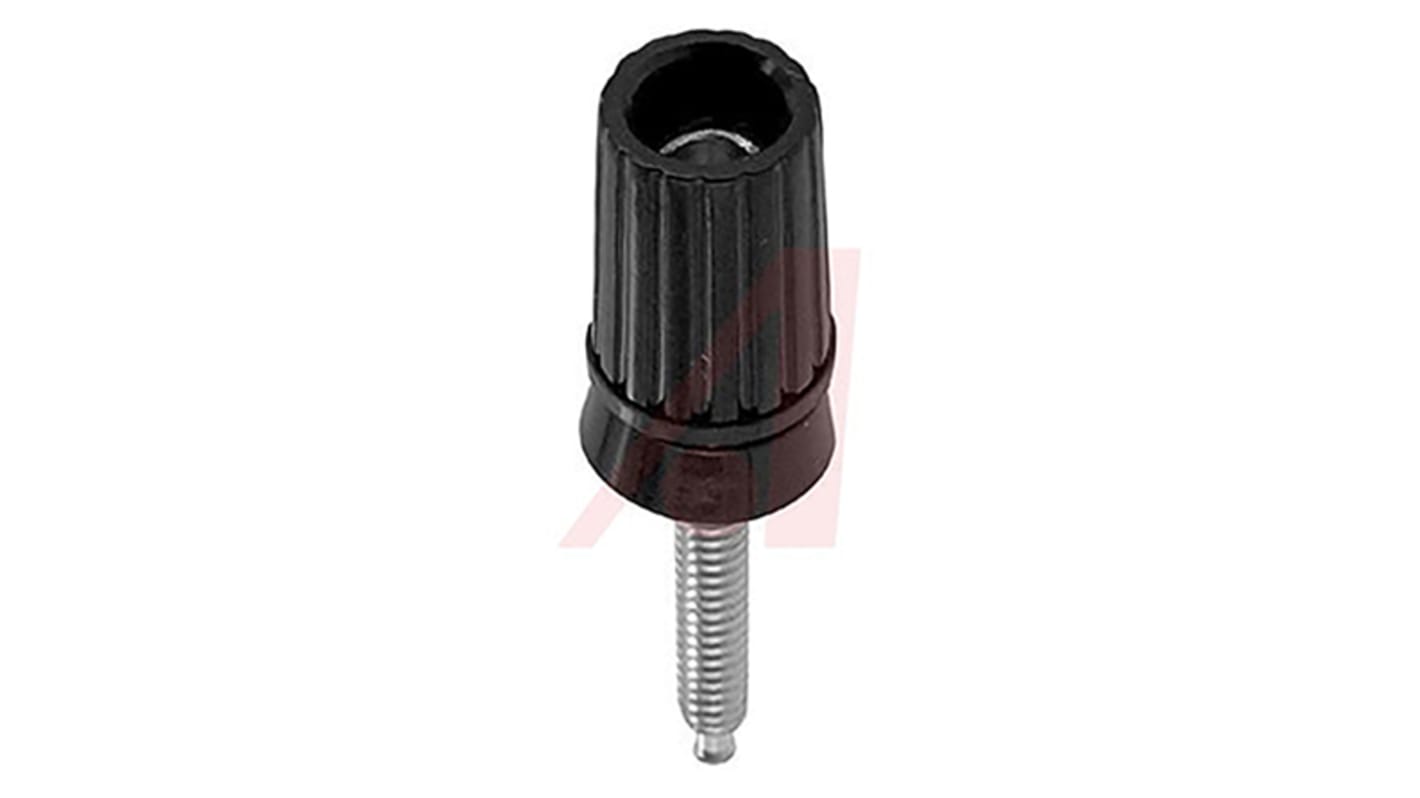 Abbatron, Black Binding Post With Brass Contacts and Tin Plated