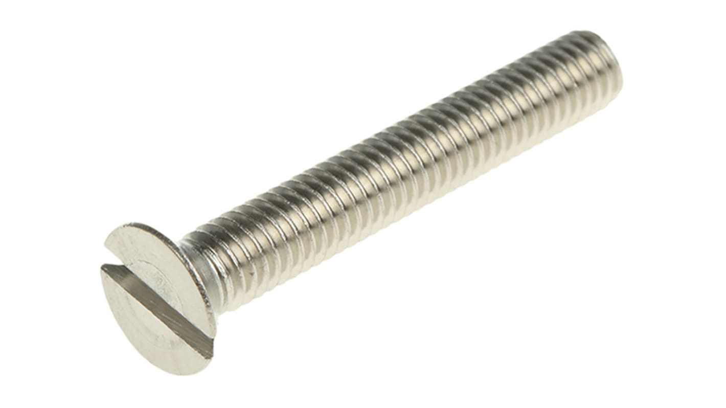 Vite metrica a testa Svasata RS PRO M5, in Acciaio inox, 10mm