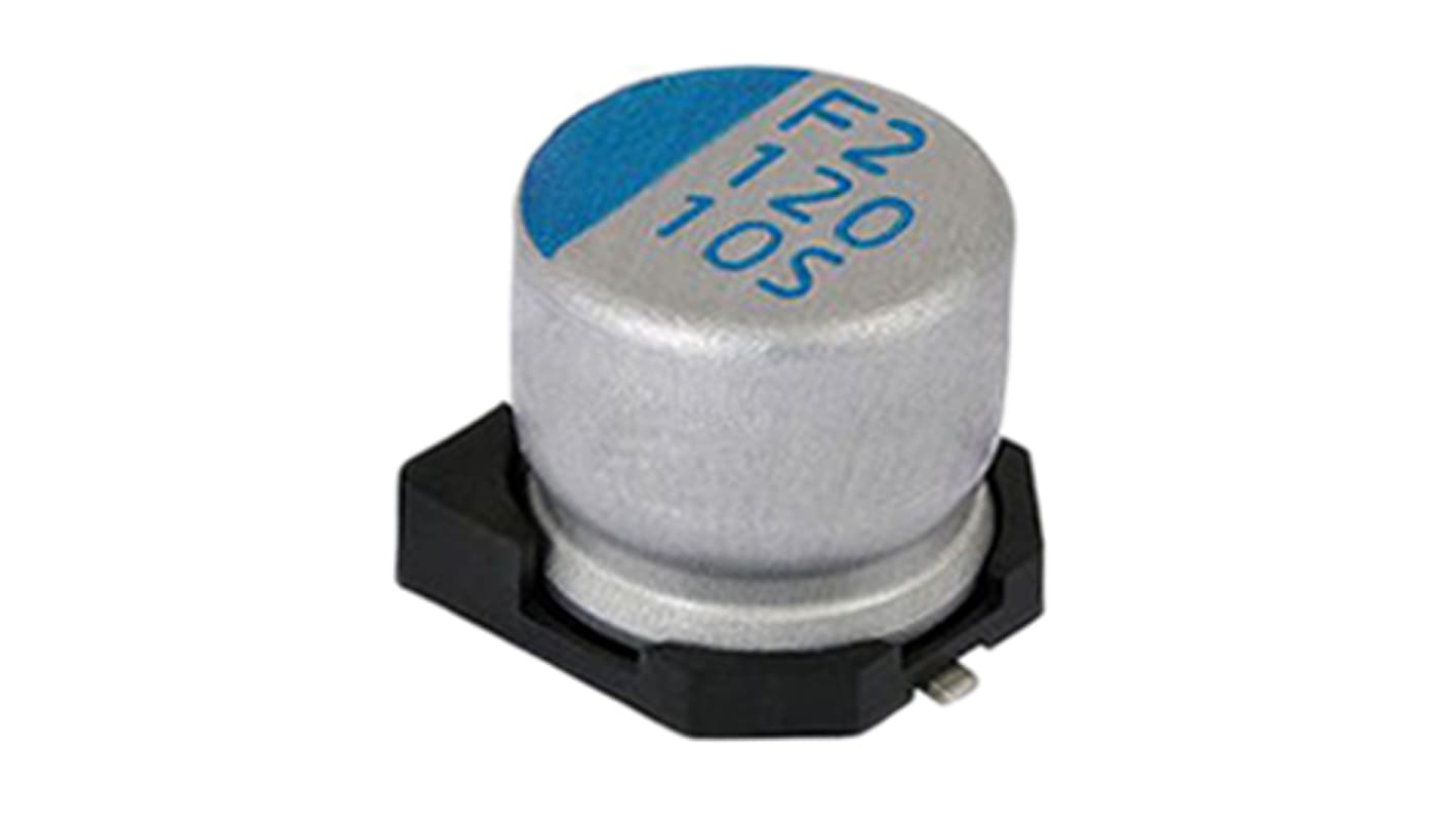 Vishay 150μF Polymer Capacitor 10V dc, Surface Mount - MAL218097403E3