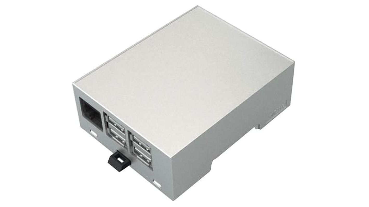 Italtronic Raspberry Piケース, Raspberry Pi 2B, Raspberry Pi B+ 用 Modulbox DIN Rail シリーズ ABS、ポリカーボネート 33.0414000.RMB