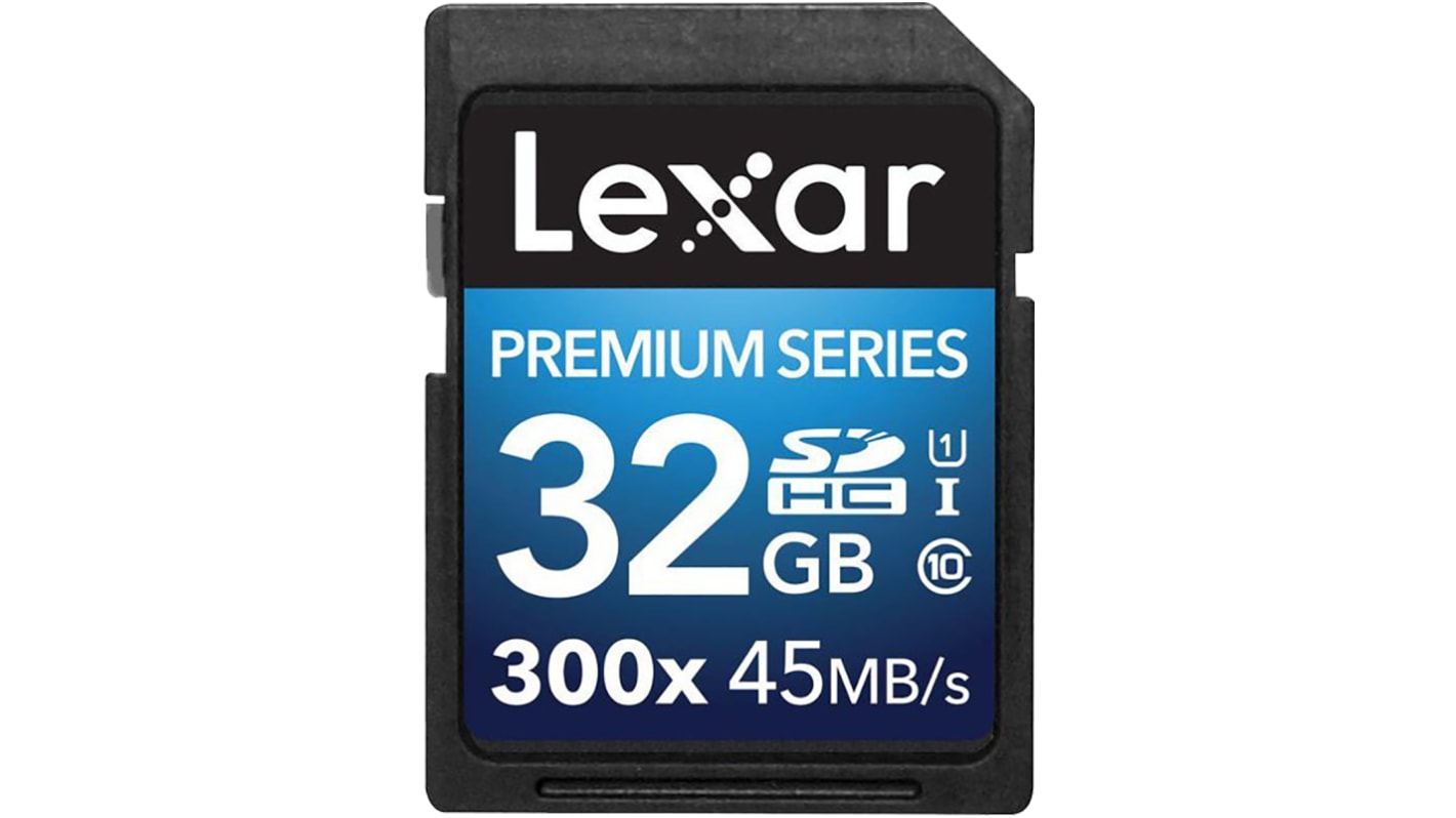 Lexar 32 GB SDHC SD Card, Class 10