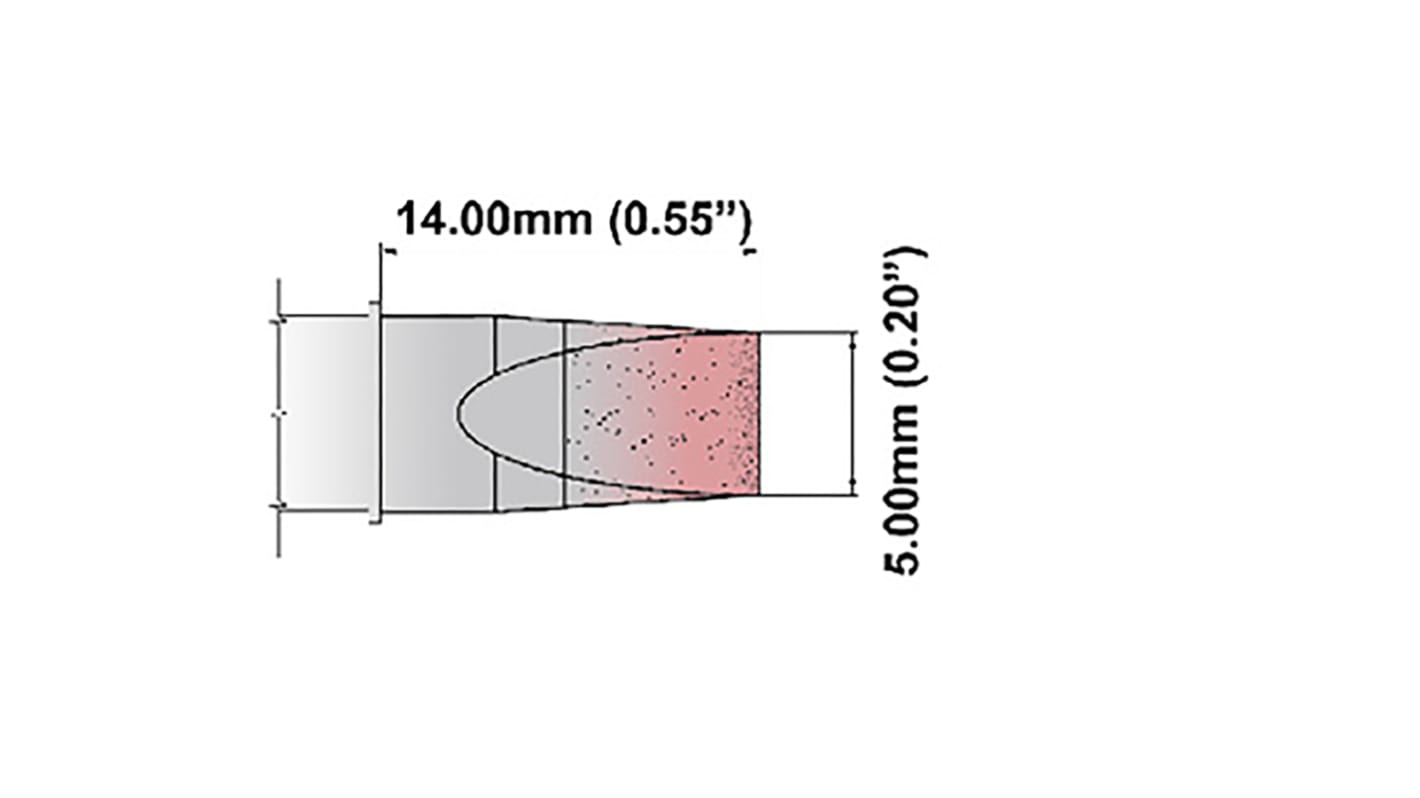 Thermaltronics Lötspitze 5 mm flach S für TMT-2000S-SM