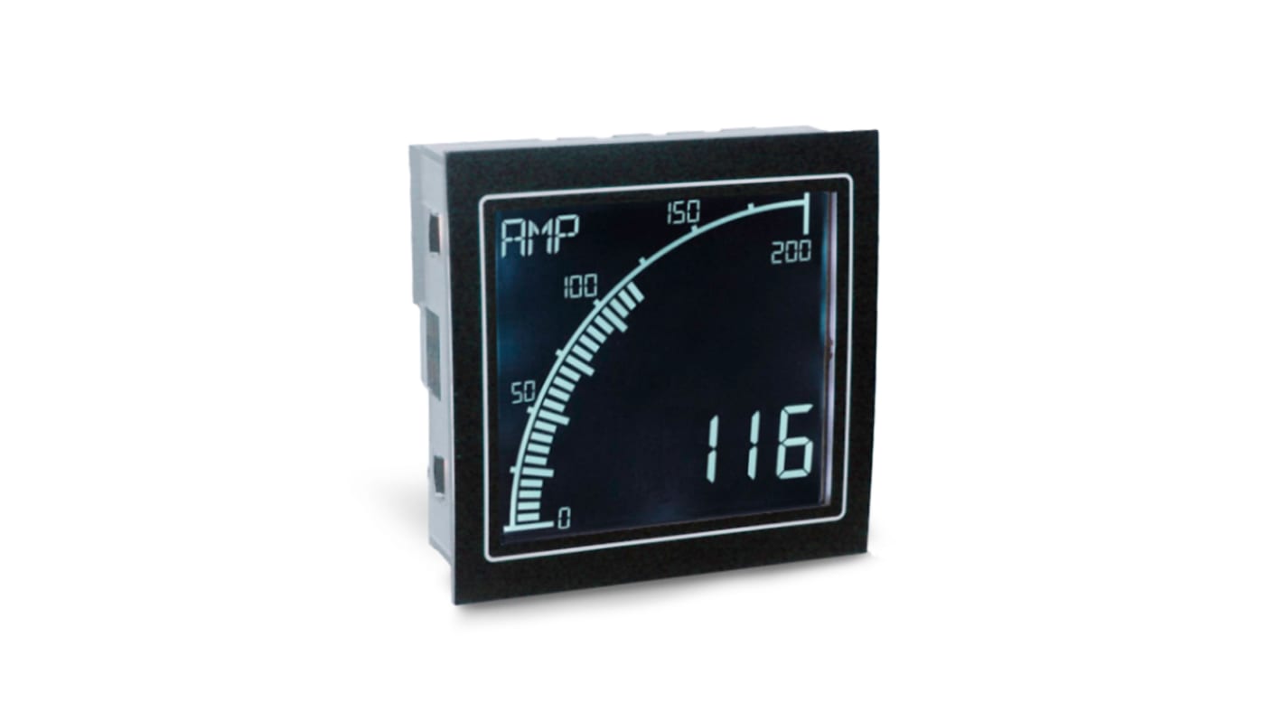 Trumeter Digital Panel Ammeter AC, 68mm x 68mm, 0.5 %