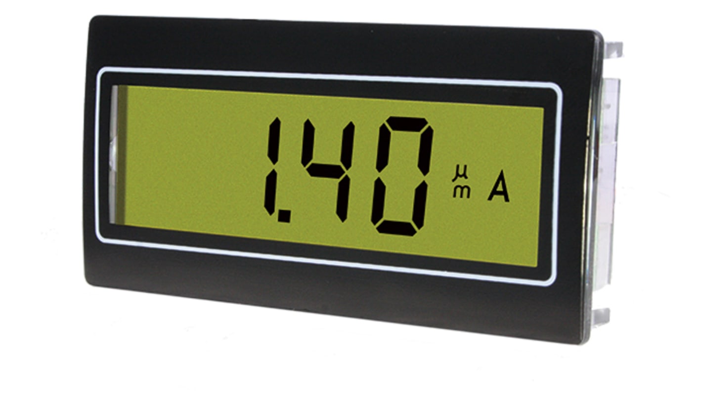 Analizador de red multifunción de panel Trumeter, con display LCD, para Voltaje, dim. 22.5mm x 45mm