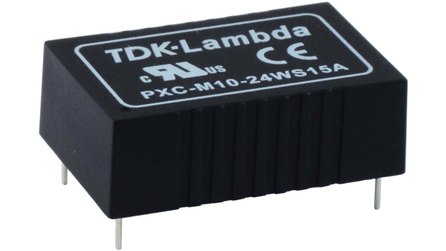 TDK-Lambda PXC-M03W DC-DC Converter, 24V dc/ 125mA Output, 18 → 75 V dc Input, 3W, PCB Mount, +94°C Max Temp