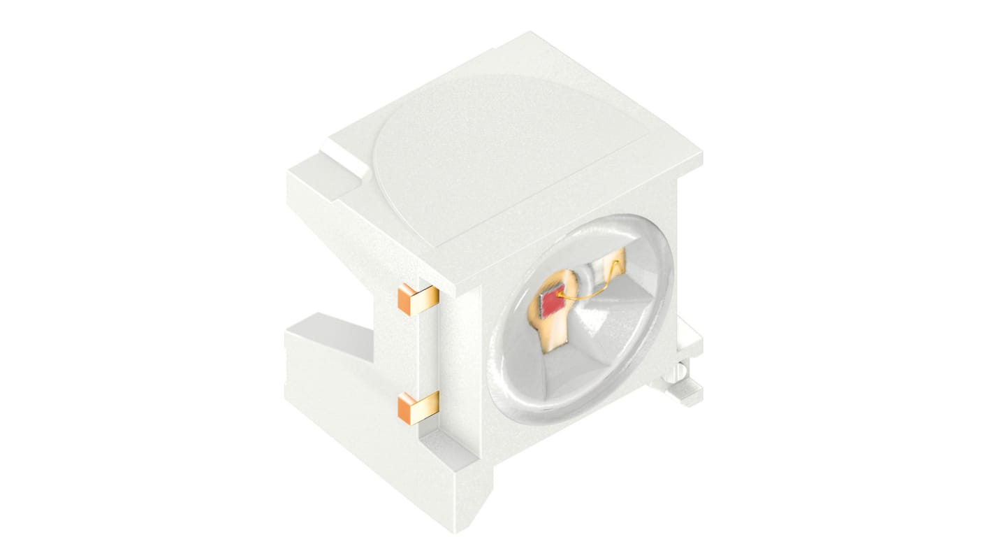 ams OSRAM 贴片LED, 红光, PLCC 2, 2针, 630 nm, 18.9lm, Power SIDELED系列