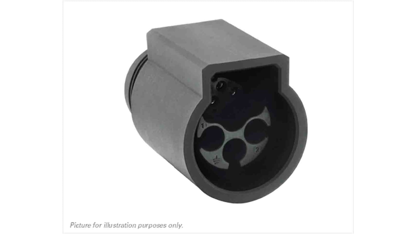 Souriau Circular Connector, 8 Contacts, In-line, Socket, Male, IP68, IP69K, UTL Series