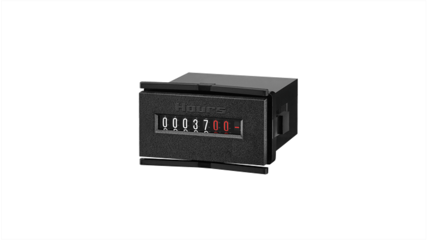 Rs-Online Contatore elettromeccanico Kübler Ore 60Hz display Analogico 7 cifre 100 → 130 V c.a