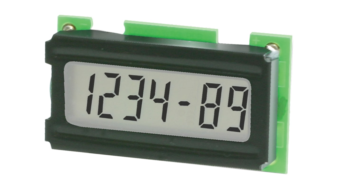 Rs-Online Contatore elettronico Kübler 10 → 75Hz display LCD 6 cifre 4 75 → 15 V c.c