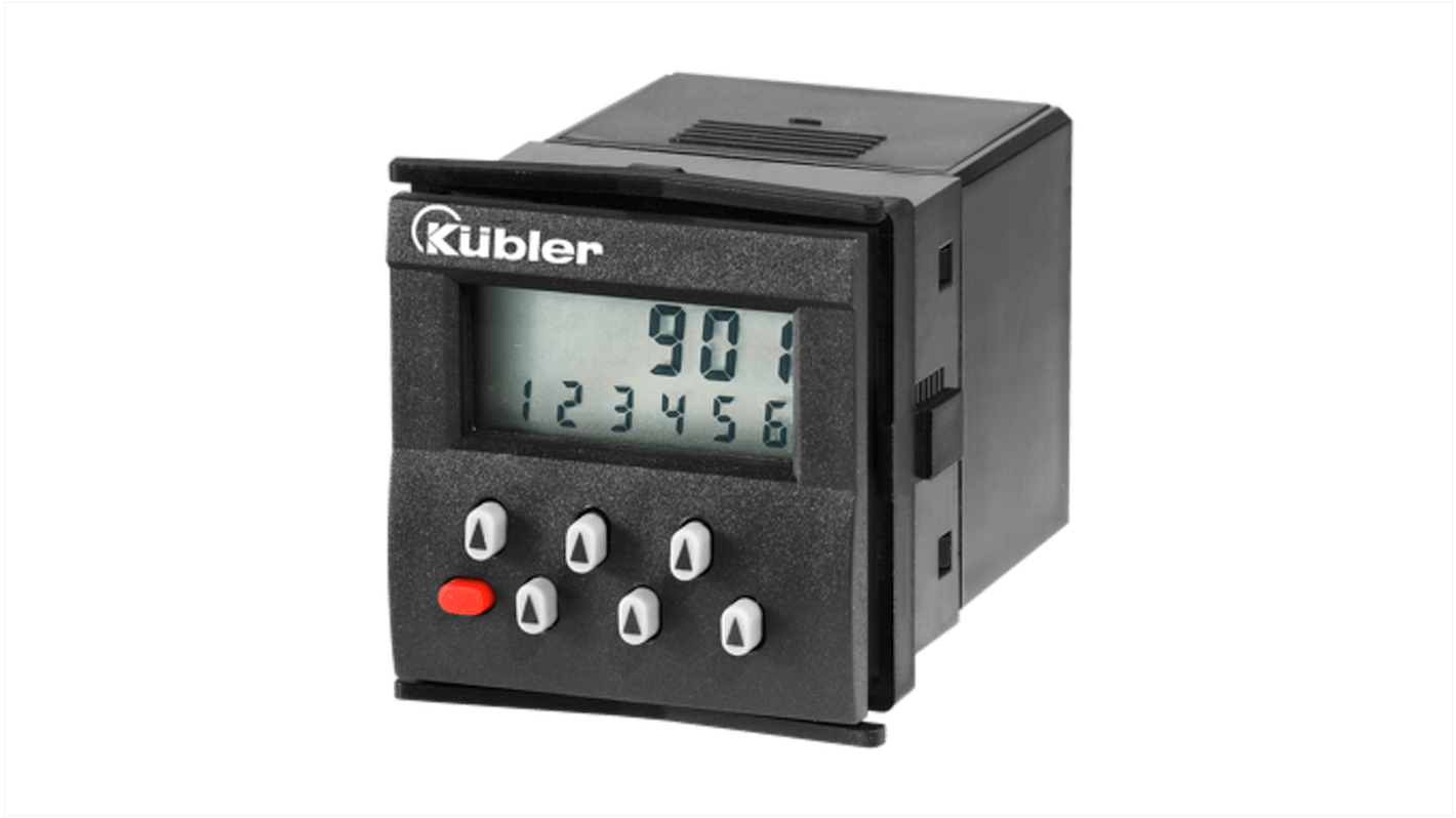 Rs-Online Contatore elettronico Kübler Impulso 30Hz display LCD 6 cifre 12 → 250 V c.a./c.c