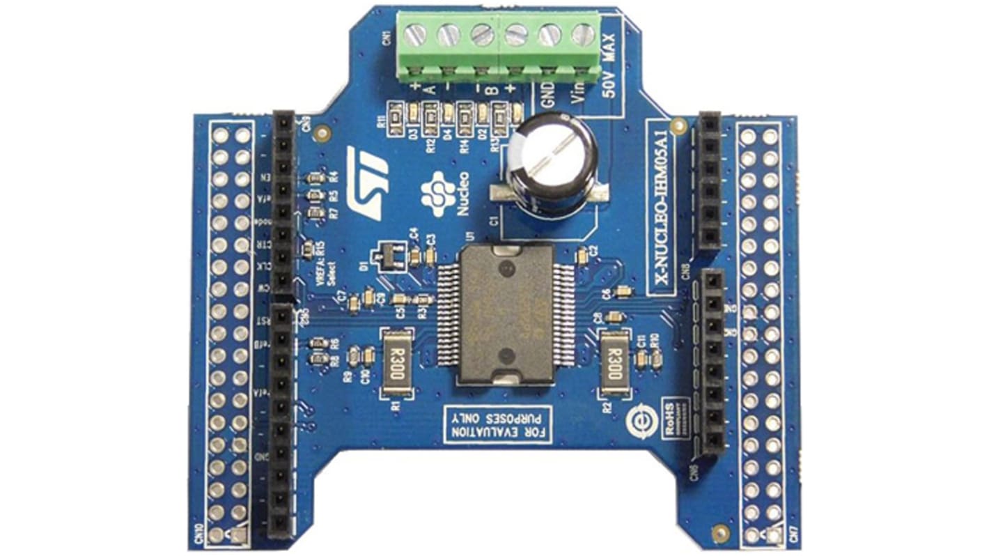 Scheda di valutazione Azionamento motore passo-passo per Schede Nucleo STM32 X-Nucleo-IHM L6208