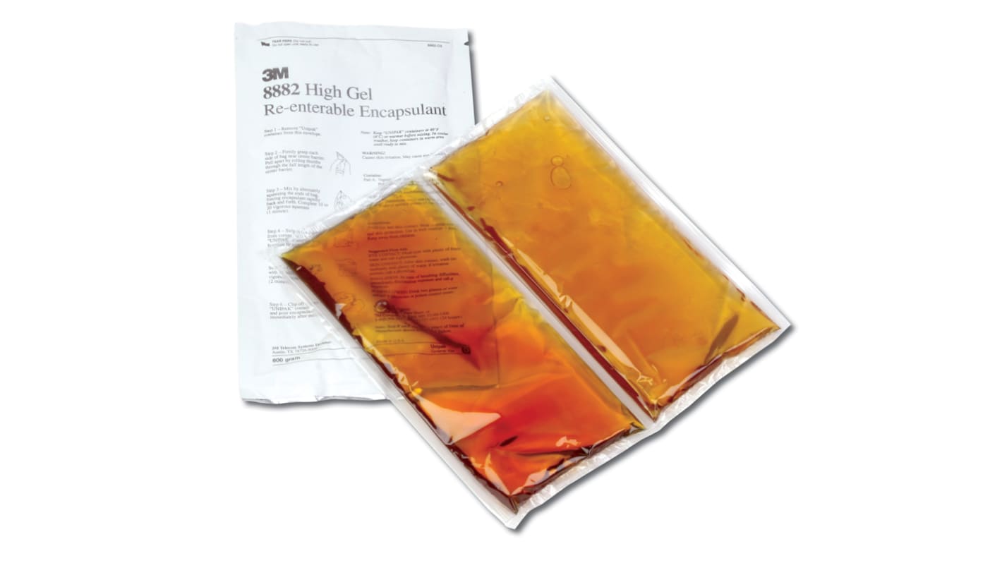3M Re-enterable Scotchcast Resin 8882 90ml Transparent Flexible Potting and Encapsulating Compound