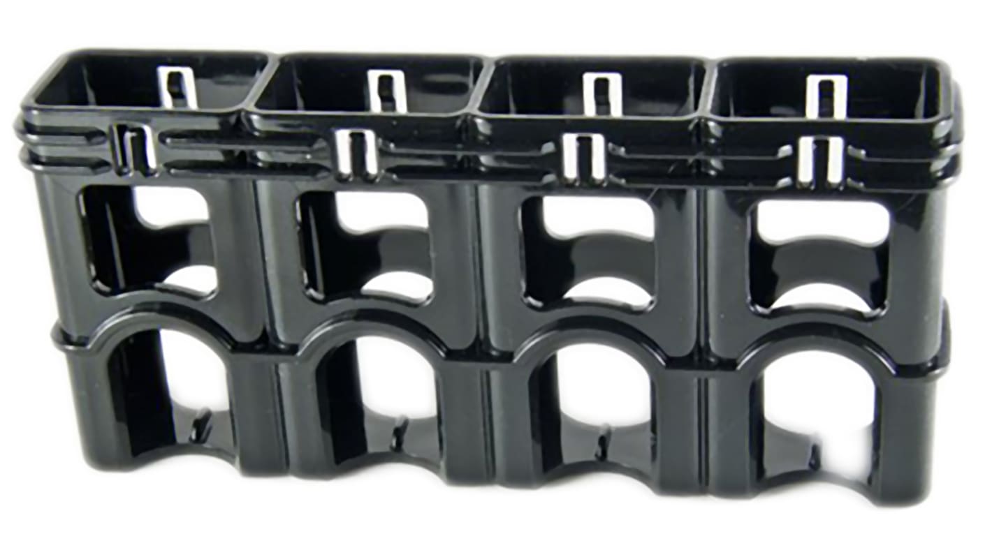 Contenitore per batterie Storacell per 4 batterie 9V