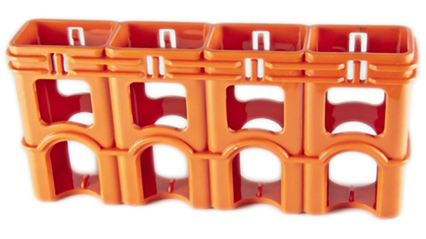 Contenitore per batterie Storacell per 4 batterie 9V
