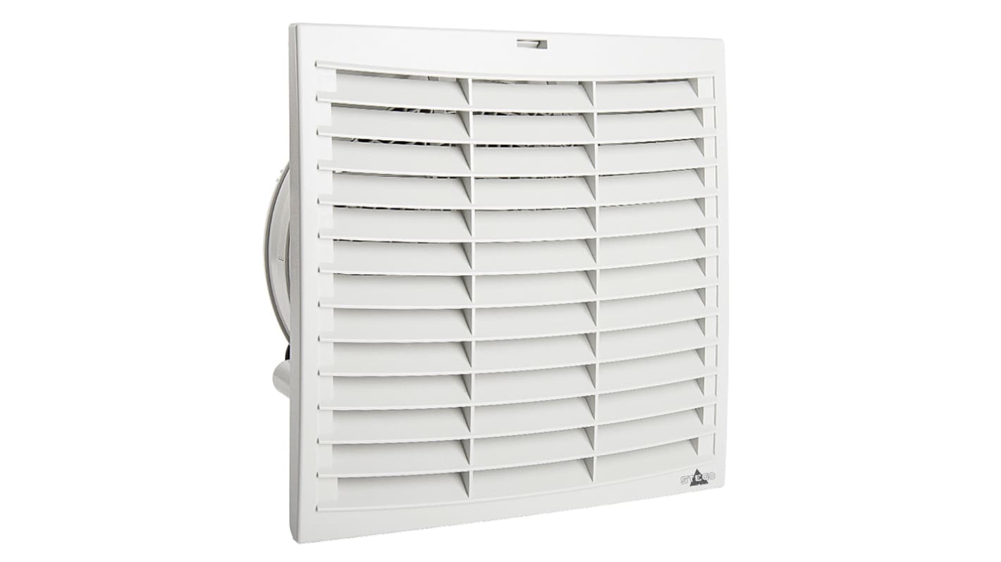 STEGO Filter Fan Plus FPI Series Filter Fan, 230 V ac, AC Operation, 373m³/h Filtered, 433m³/h Unimpeded, IP54, 322 x