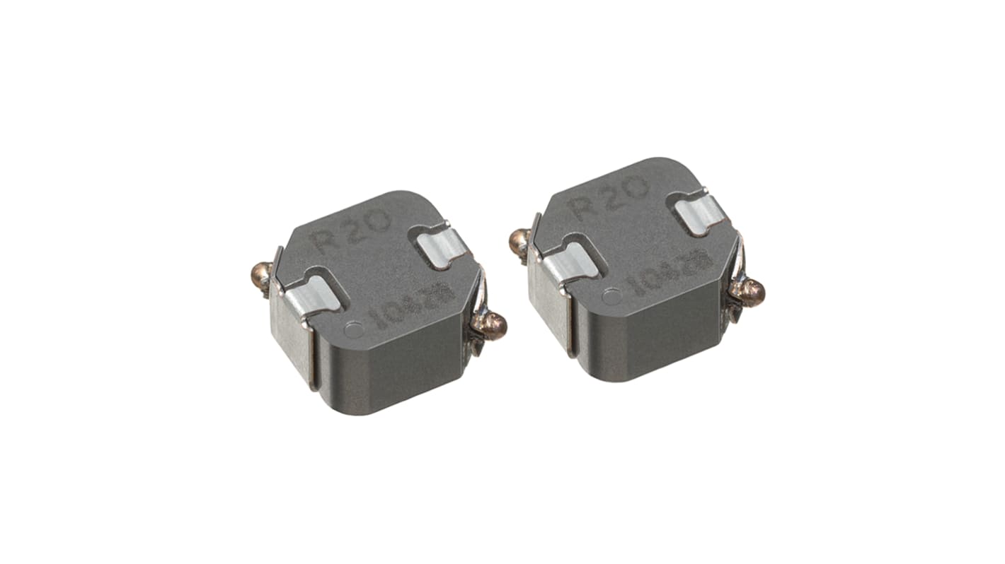 TDK, SPM, 6530 Shielded Wire-wound SMD Inductor with a Metallic Magnetic Core, 3.3 μH ±20% Wire-Wound 7.3A Idc