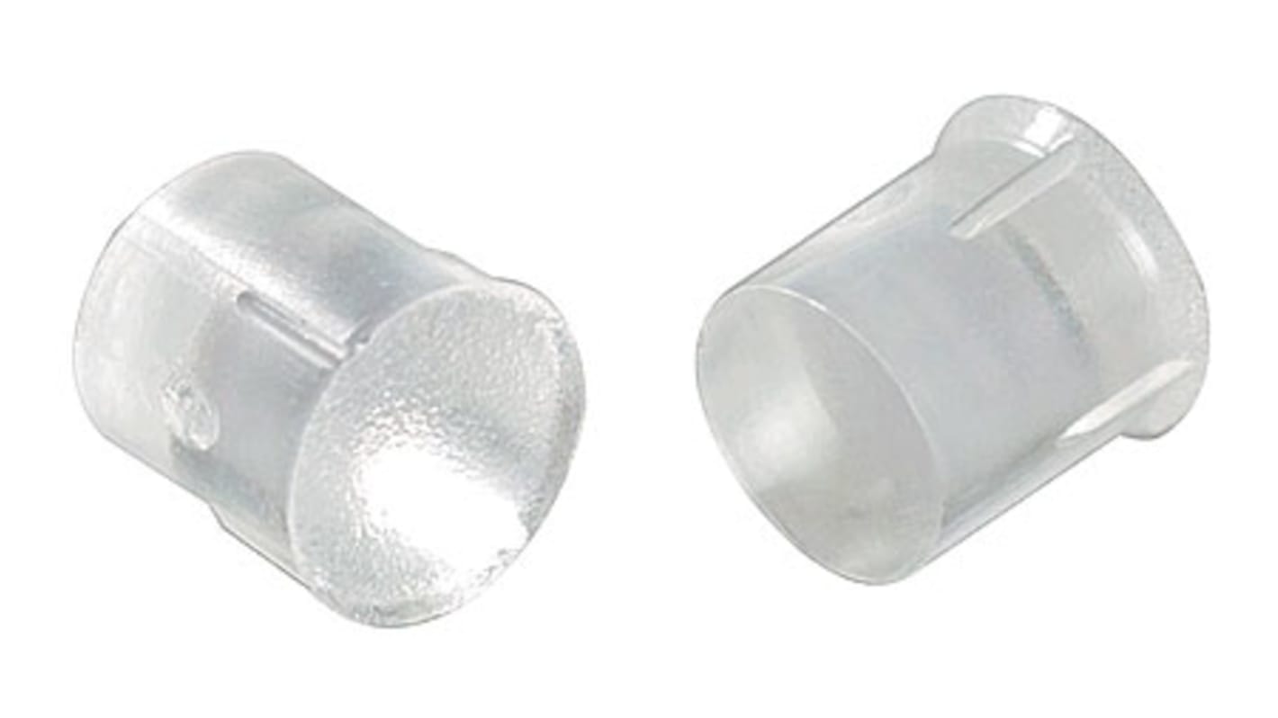 PLPC2-7MM Bivar, Panel Mount LED Light Pipe, Clear Round Lens