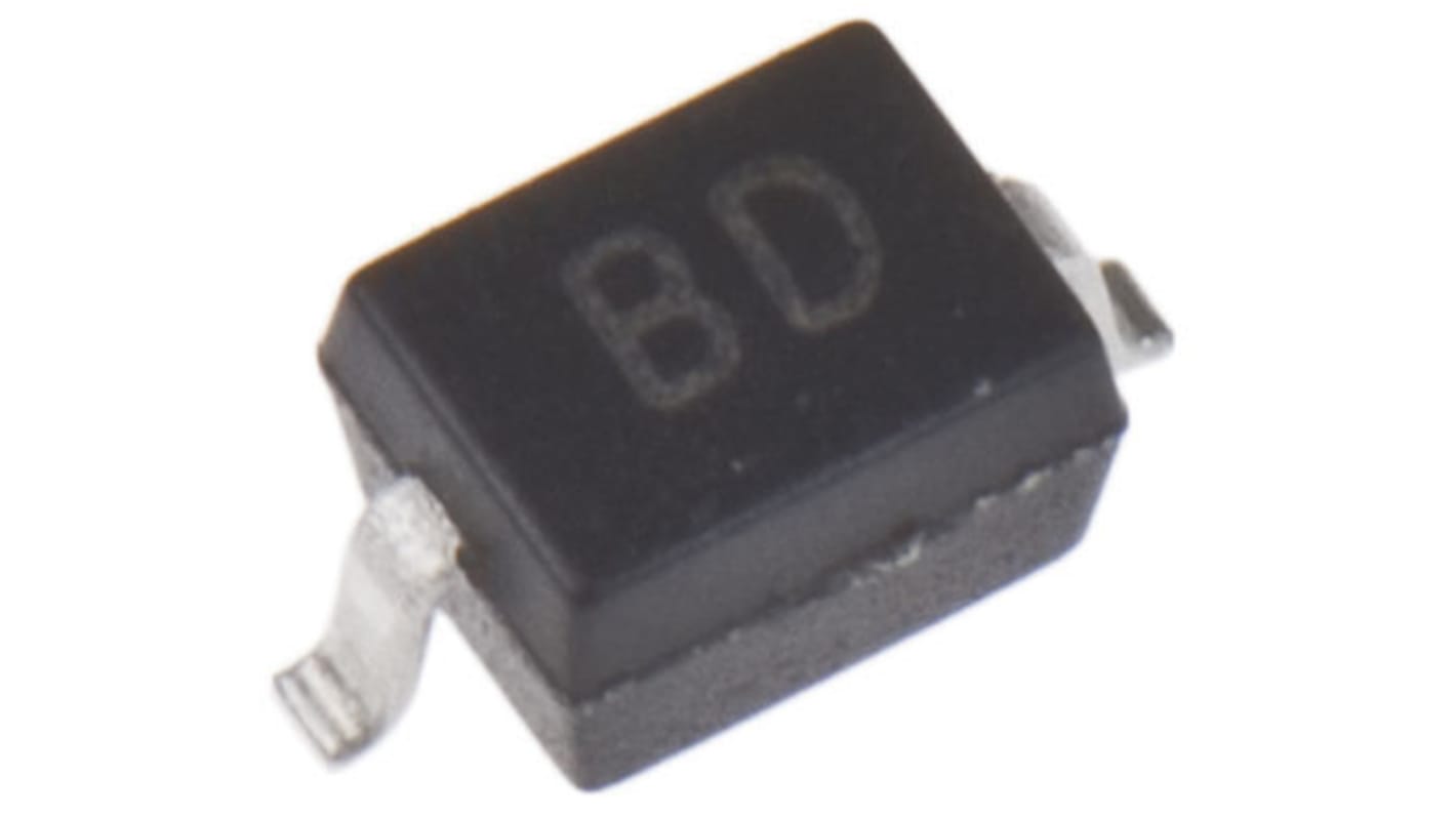 STMicroelectronics SMD Schottky Diode, 40V / 350mA, 2-Pin SOD-323