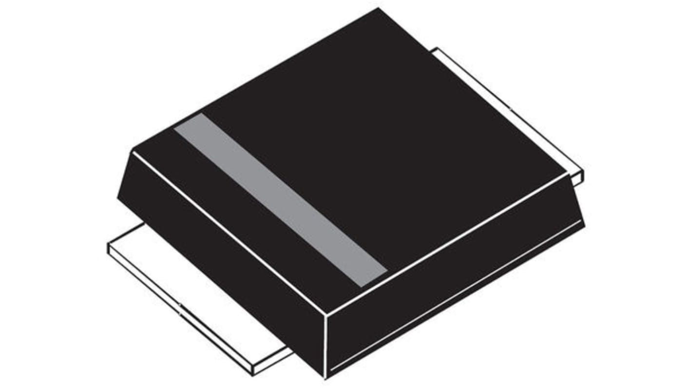 STMicroelectronics 150V 3A, Schottky Diode, 2-Pin SMBflat STPS3150UF