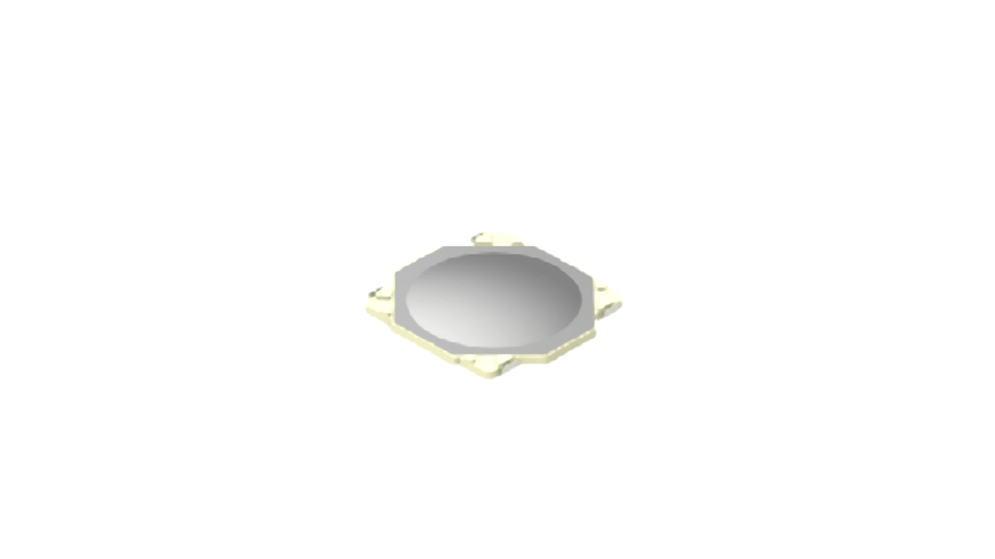 Alps Alpine Grey Button Tactile Switch, SPST 50 mA Surface Mount