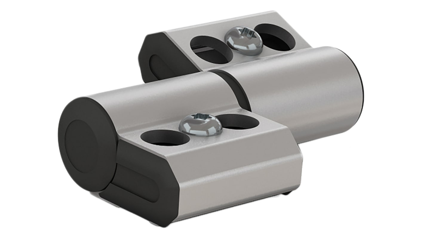 Pinet Aluminium Butt Hinge, Screw Fixing, 77.5mm x 60mm x 16mm