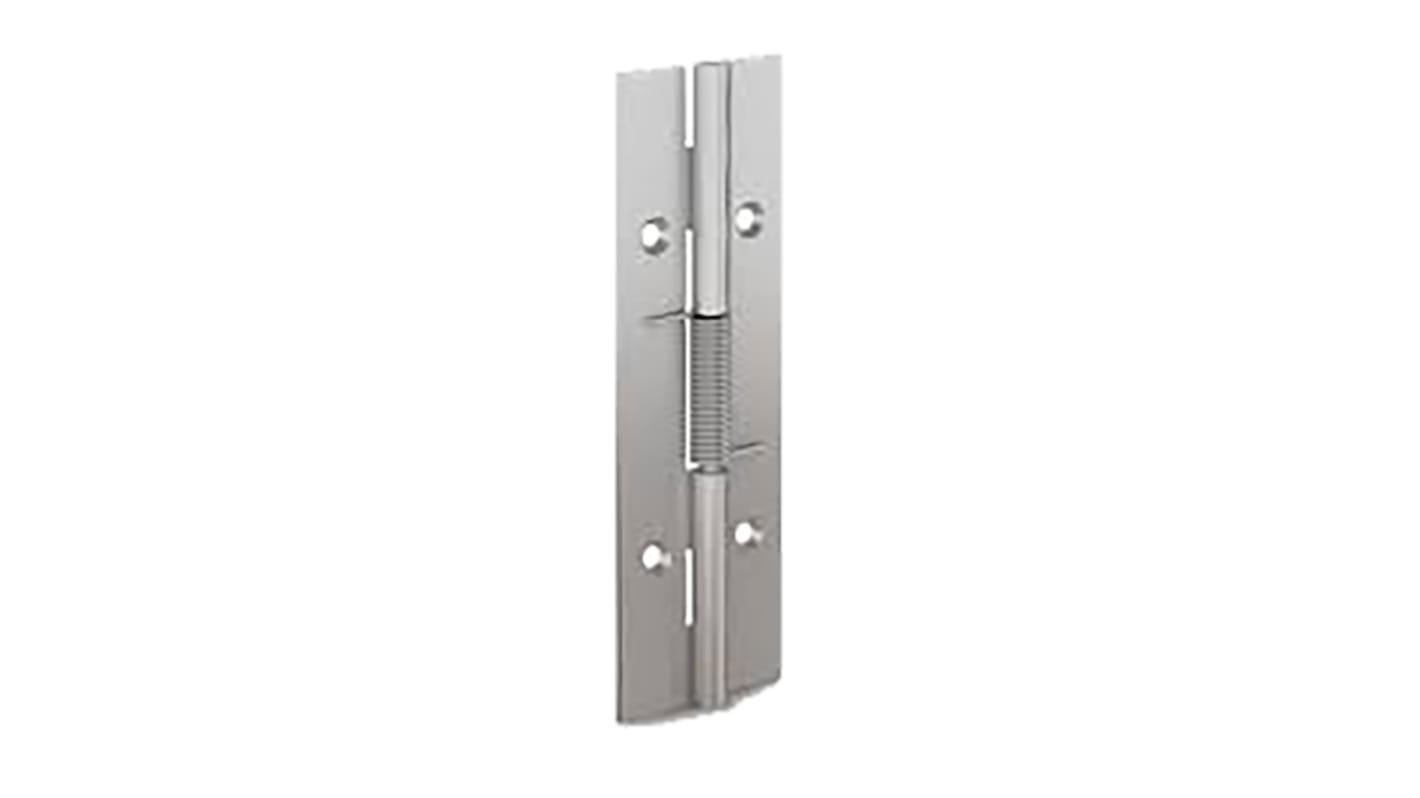 Pinet Steel Spring Hinge, 120mm x 40mm x 1.5mm