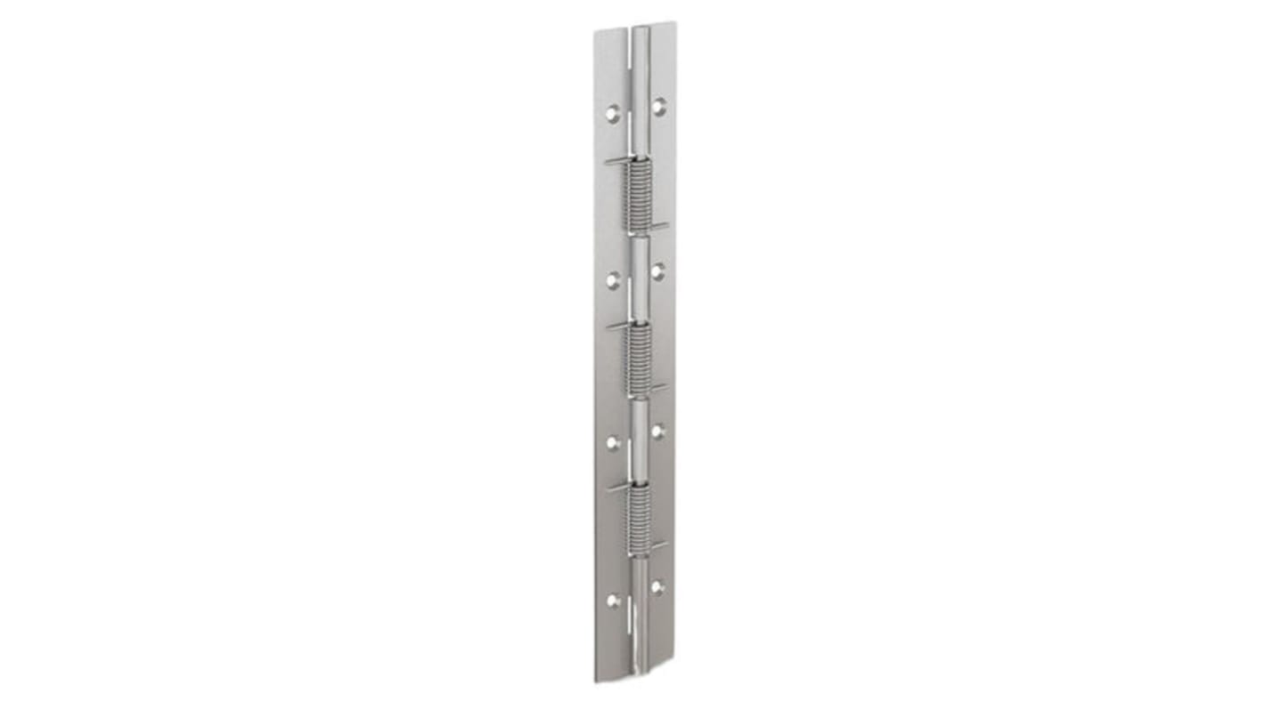 Pinet Steel Spring Hinge, 240mm x 40mm x 1.5mm