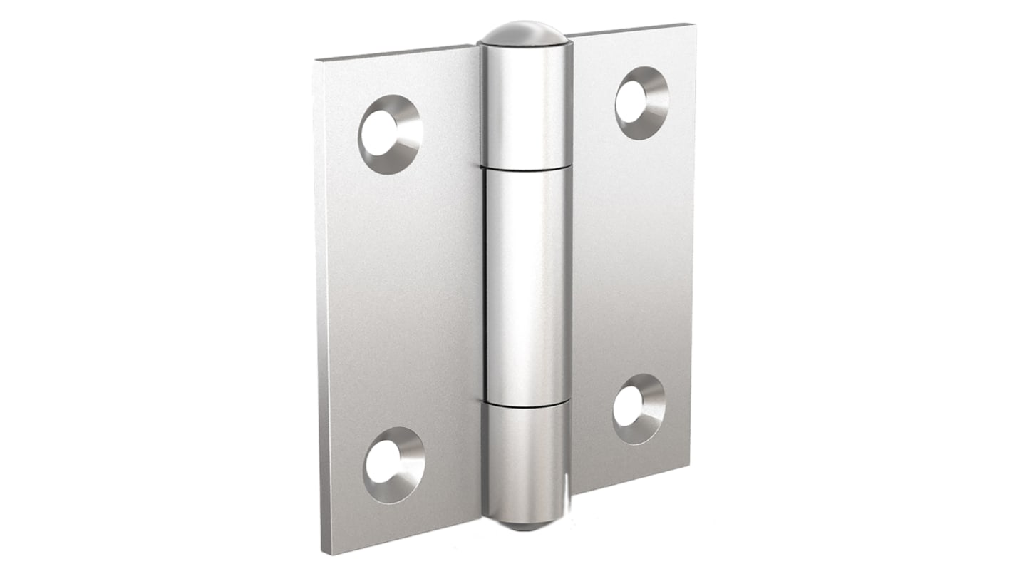 Cerniera di testa Cerniera di testa Pinet, in Acciaio inox, 50mm x 50mm x 2mm, Oscillazione libera