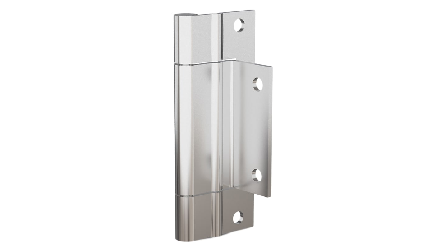 Pinet Gloss Stainless Steel Butt Hinge, Screw Fixing, 66mm x 22.5mm x 1.5mm